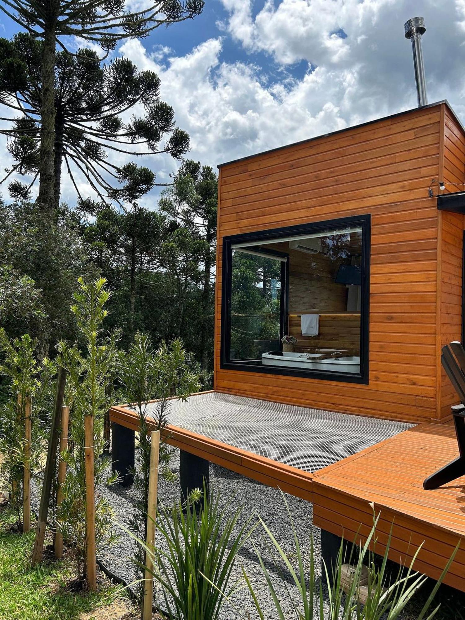 Chales Solar Da Montanha Urubici - Com Hidromassagem Exteriör bild