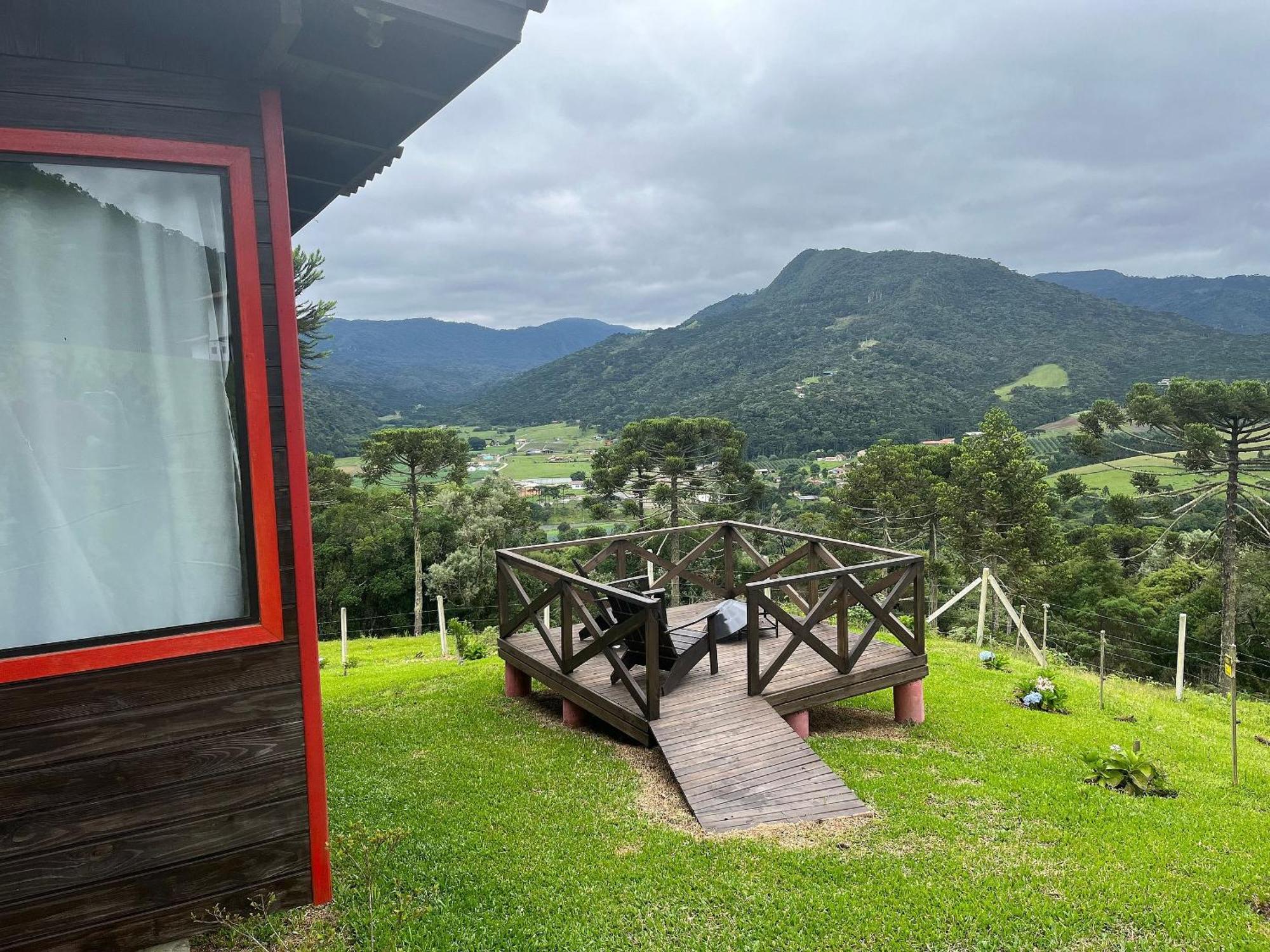 Chales Solar Da Montanha Urubici - Com Hidromassagem Exteriör bild