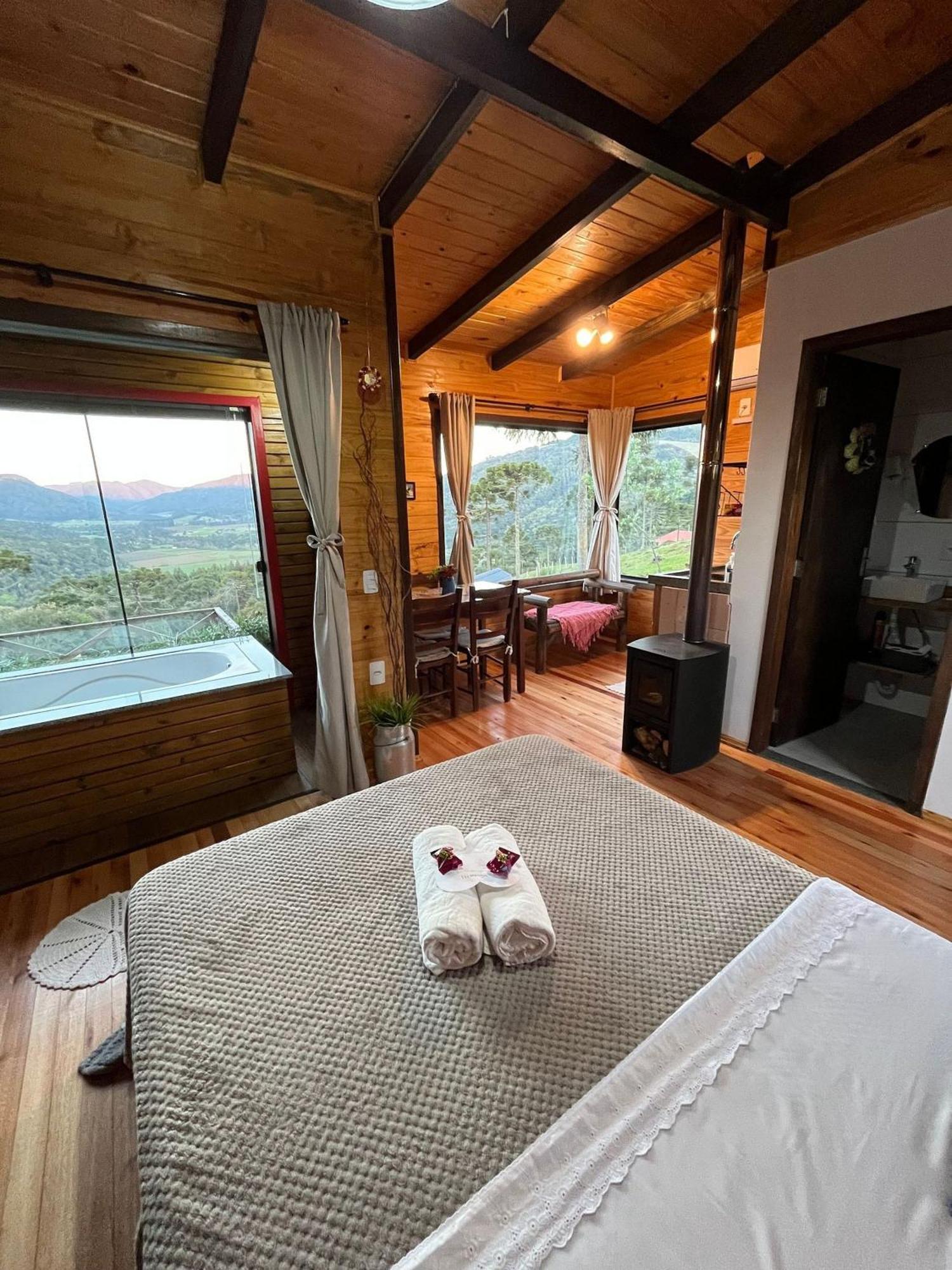 Chales Solar Da Montanha Urubici - Com Hidromassagem Exteriör bild